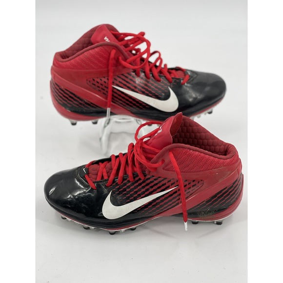 Nike Other - Nike Zoom Air Alpha‎ Talon Football Cleats Men's Sz 12 Red / Black Promo Sample